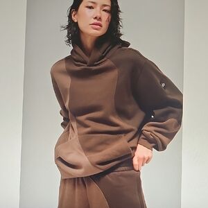ALO Yoga Chocolate Brown Hoodie